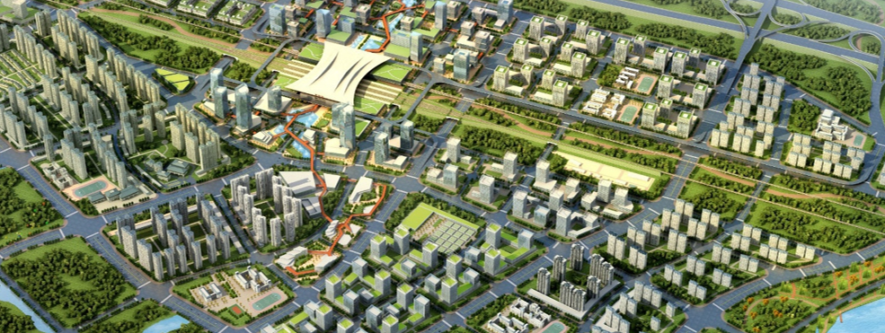 “概规-控规-实施方案”的增城火车站地区全过程规划设计咨询