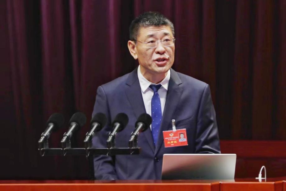 我院党委书记、董事长景国胜在政协第十四届 广州市委员会议中建言献策